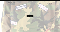 Desktop Screenshot of inshallahclothing.com